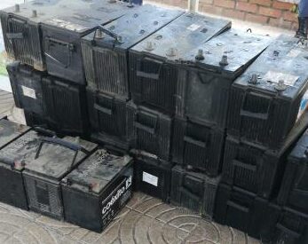 Recoenergy alcanza meta de recolección de baterías usadas plomo ácido.